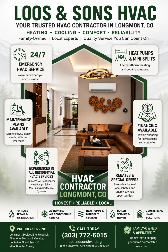HVAC Contractor Longmont CO | Loos & Sons HVAC